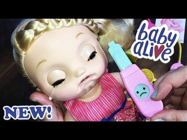 NEW Baby Alive Sweet Tears Baby Doll Unboxing -- Blonde