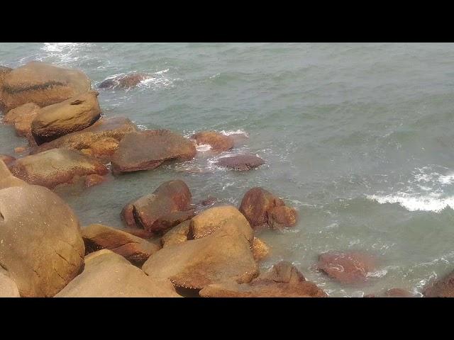 My leisure-06: Amazing Water wave view of Teluk Cepedak Beach at Kuantan Malaysia