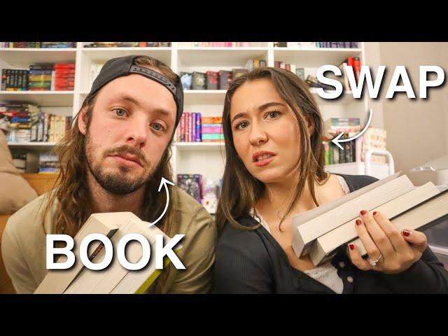 Swapping Books With My Wife...| Reading Vlog