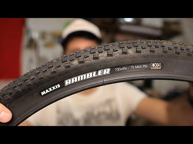 maxxis rambler 700x45c. gravel tires for bicycles. Распаковка и первые впечатления от покрышек.