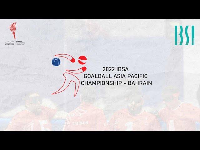 Japan vs Korea | Day 3 | 2022 IBSA Goalball Asia Pacific Championships (Men)