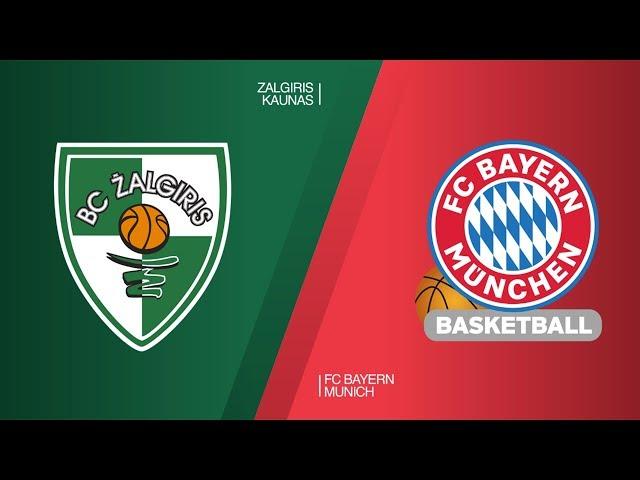 Zalgiris Kaunas - FC Bayern Munich Highlights | Turkish Airlines EuroLeague RS Round 26