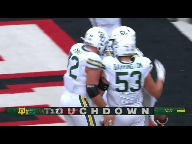 Baylor Football: Highlights at Texas Tech | October 19, 2024