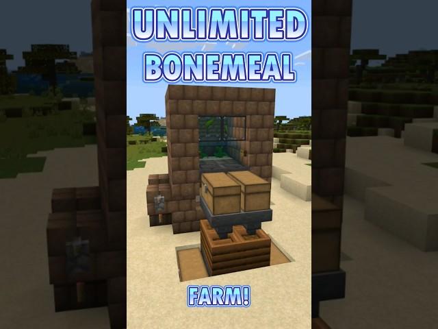 UNLIMITED BONE MEAL Farm! Minecraft Bedrock 1.20 Survival Let's Play