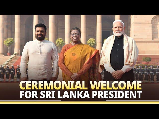 LIVE: PM Modi attends ceremonial welcome for Sri Lankan President at Rashtrapati Bhavan