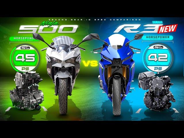 2025 NEW Yamaha R3 vs Kawasaki Ninja 500 ┃ Can the New Yamaha R3 Dethrone the  Ninja 500?