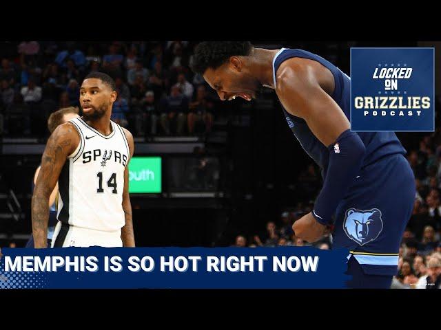 Ja Morant and Jaren Jackson Jr. pace Memphis victory over Spurs