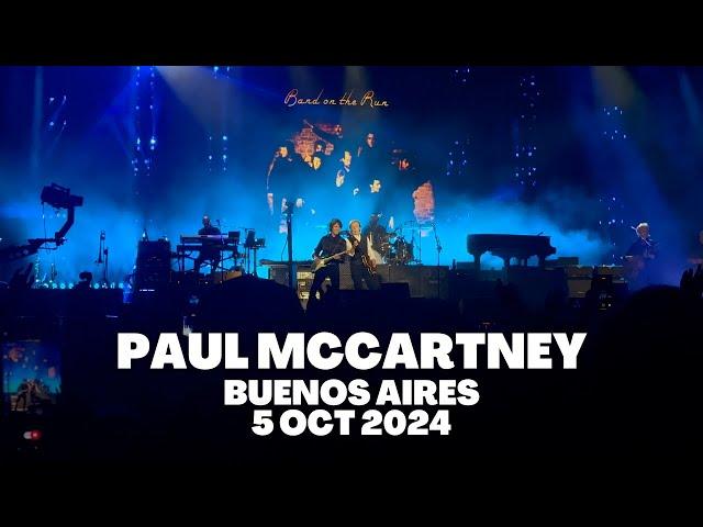 Paul McCartney @ Buenos Aires (Oct 5th 2024) [Full Concert Highlights]