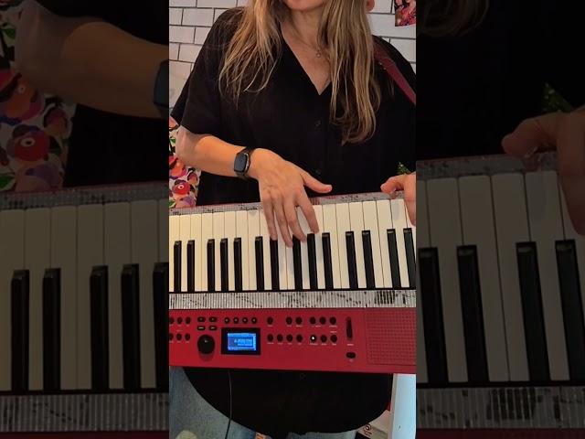 it's getting more stylish #diy #keytar #music #cover #roland #bling #disco thanks #kmartaustralia