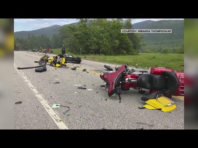 Trucking company owner pleads guilty to charges related to crash that killed 7 bikers