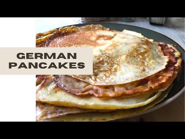 The German Cooking Channel - How to Make German Pancakes - Authentic Recipe