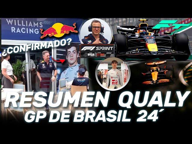 HORNER ¡PILLADO con COLAPINTO! PIFIA de BIRD con CHECO... – RESUMEN CLASIFICACION GP BRASIL F1 2024