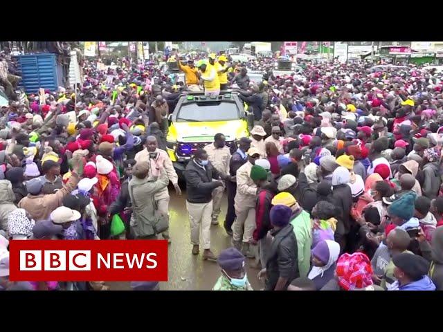 Kenya prepares for hotly contested presidential election - BBC News