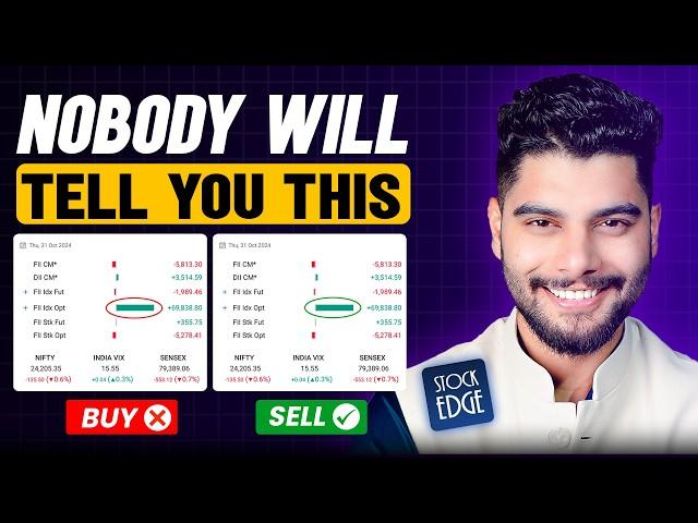  Big Players’ Secrets EXPOSED: Decode FII-DII Data for Trading Success | AbhishekXTrades