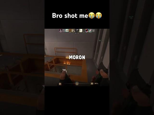 Bro shot me #counterstrike #csgo #shorts