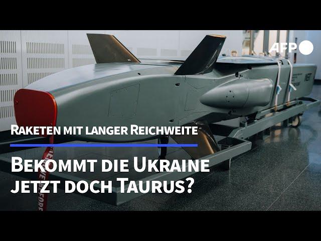 Nach US-Raketen-Entscheidung: Bekommt die Ukraine jetzt Taurus? | AFP