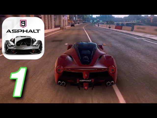 Asphalt 9: Legends - Gameplay Walkthrough Part 1 - Tutorial (iOS, Android)