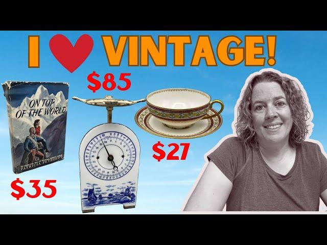 Selling Vintage is My Favorite!!! What Sold on Ebay, Etsy, Poshmark and More!