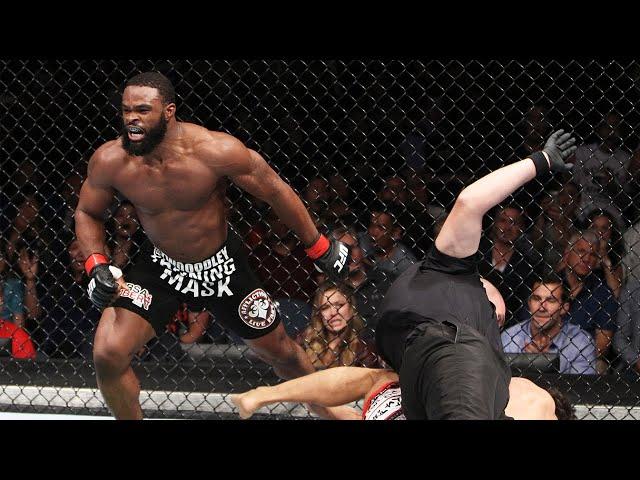 Every Tyron Woodley Finish