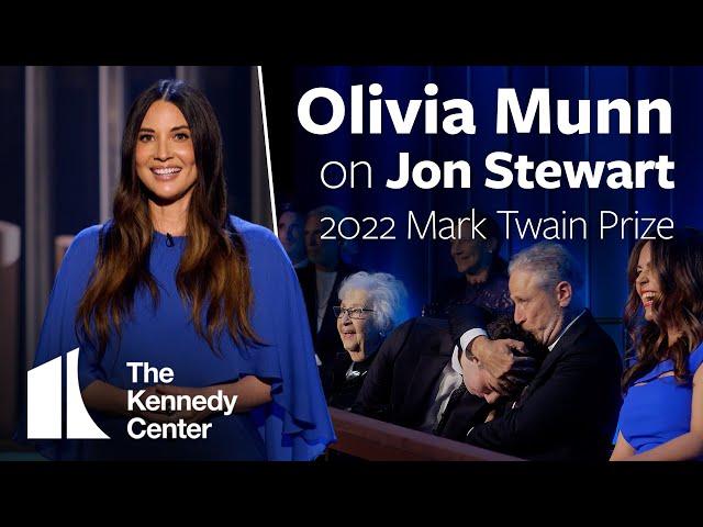 Olivia Munn on Jon Stewart | 2022 Mark Twain Prize