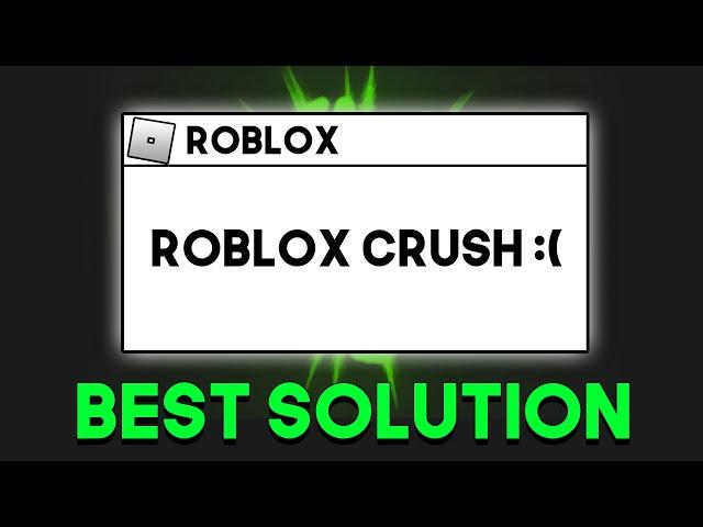 حل مشكلة خروج روبلوكس بعد تشغيل الهكر ( Roblox Crush ) | روبلوكس