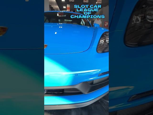 Porsche 718 Cayman GTS “Slot Car League Of Champions” #porsche