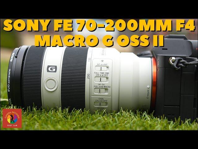 SONY FE 70-200mm F4 Macro G OSS Mark II Lens Review: This is a Close-Up Monster!