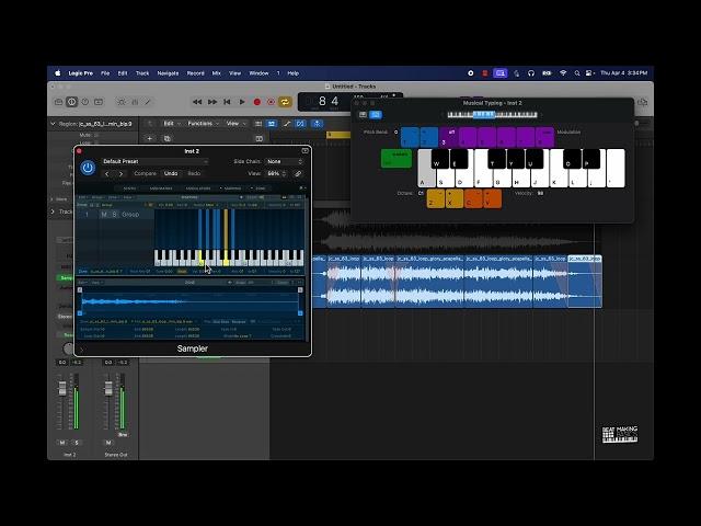 SAMPLING AND SAMPLE CHOPPING BASICS IN LOGIC PRO X (2024 EDITION)