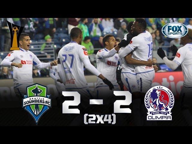 Seattle Sounders - Olimpia [2-2] (2x4) | GOLES | Octavos (Vuelta) | CONCACAF Liga de Campeones