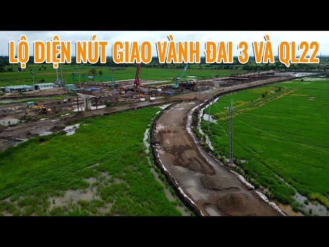 Lộ diện hình dáng nút giao Vành Đai 3 và QL22