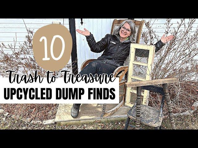 Transforming Trash to Treasure with Incredible Dumpster Finds!