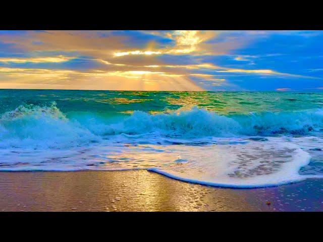 Breathtaking Ocean Waves: 4K Powerful, Soothing Sea Sounds for Deep Sleep 8 Hours