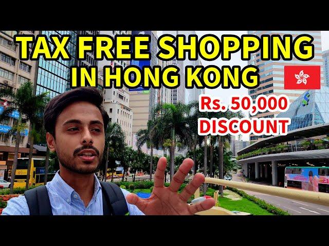 Hong Kong Mein Tax Free Shopping - Hong Kong Travel Vlog