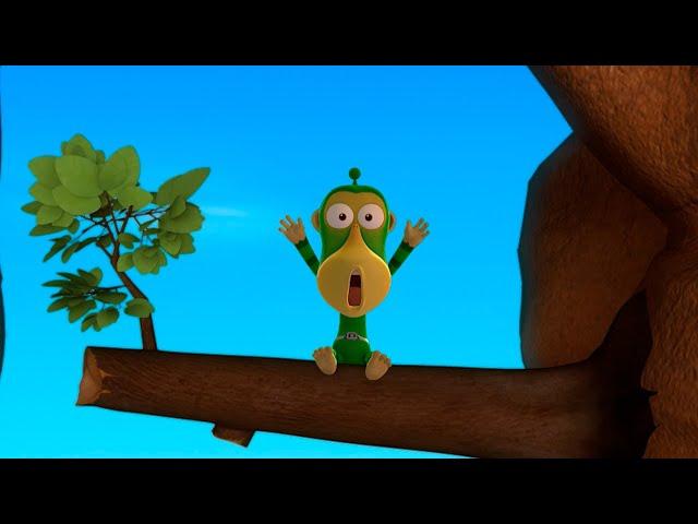 Alien Monkeys  Grand canyon ️ Animation for Kids | WOW CLUB