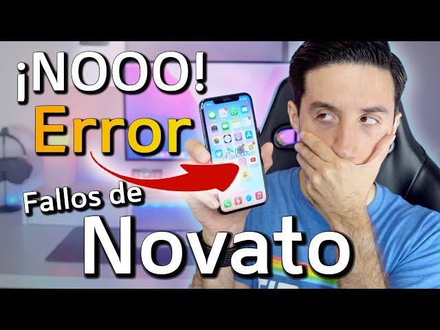 NO hagas esto con tu iPhone ERRORES de PRINCIPIANTE en iPhone