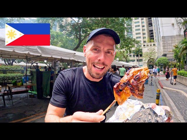 $5 Filipino Street Food Hunt in Manila (Salcedo Market) 