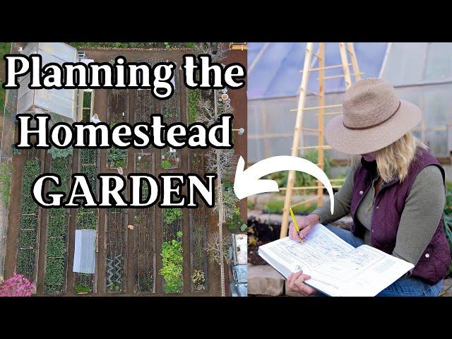 Planning a Homestead Vegetable Garden for Fresh & Preserving