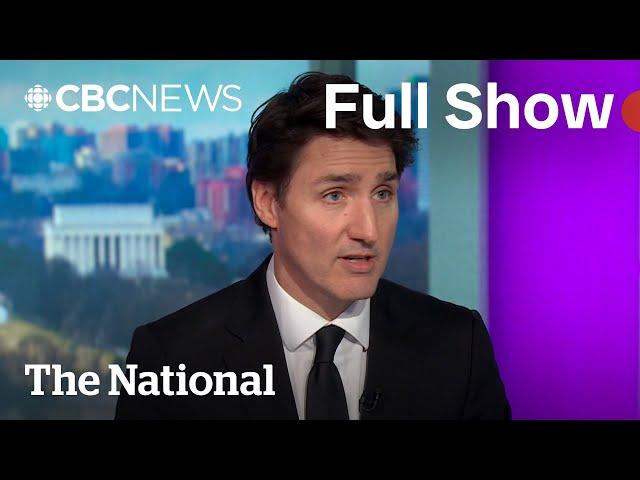 CBC News: The National | Trudeau takes on Trump on American TV