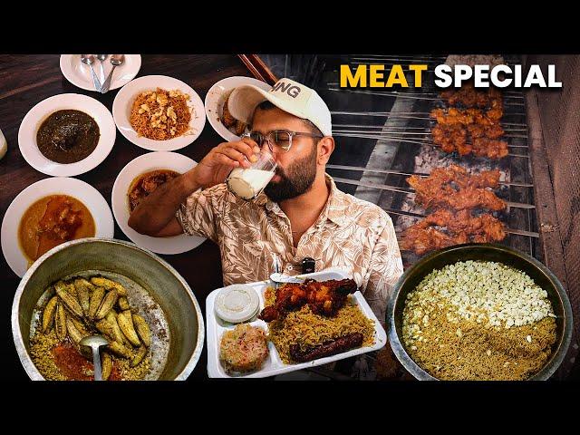 MEAT HEAVEN IN LAHORE 2024 | Unique Lahore Biryani | Karela Gosht, Palak Gosht, Mutton Karahi