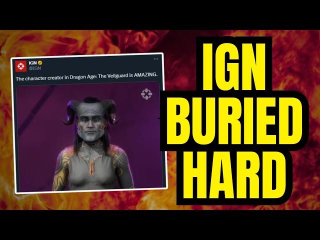 IGN DESTROYED by Gamers for Shilling Dragon Age Veilguard’s Woke Mess!