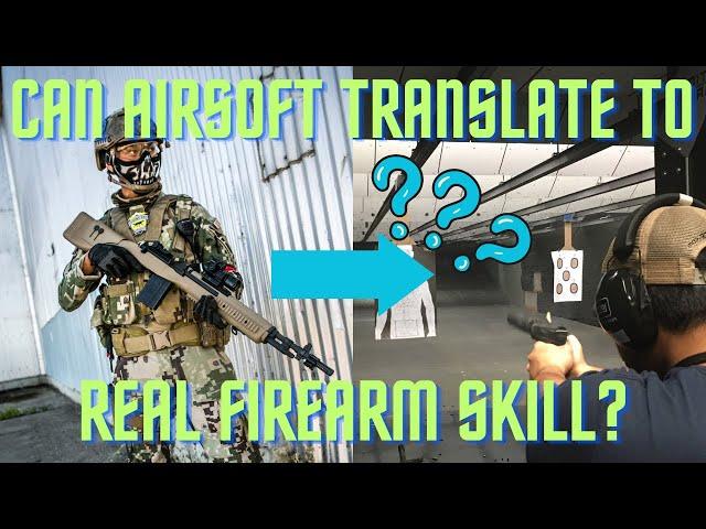 Can Airsoft Translate to Real Firearm Skills?