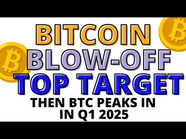 Bitcoin 2025 New Year Prediction - BLOW-Off Top Target - BTC Top in Q1 2025