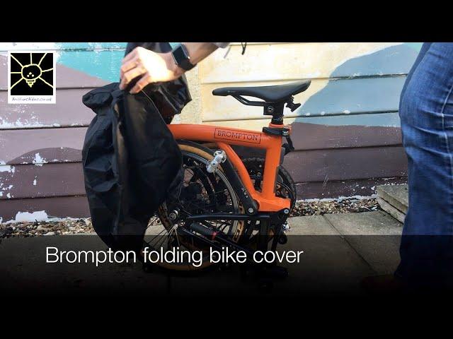 Brompton folding bicycle cover - new 2019 model