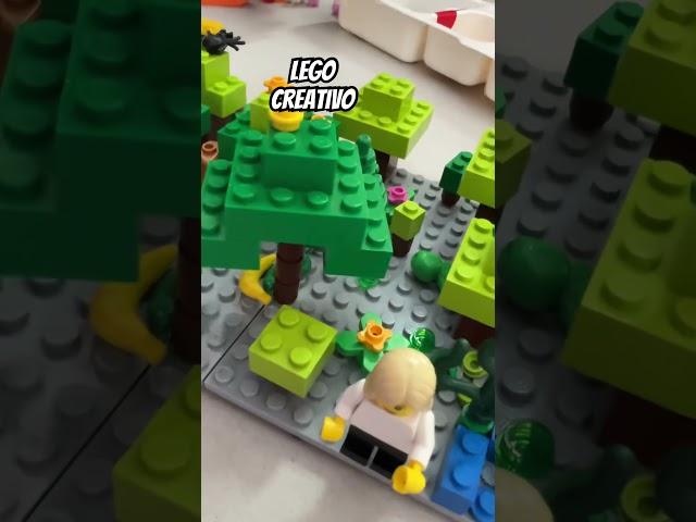 Escenario Creativo #lego #minifigures #woods #steam #bricks #crea  #color  #shorts #arboles #moc
