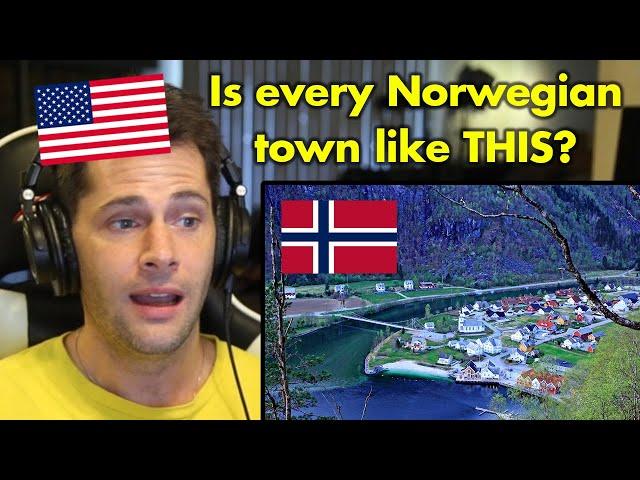 American Reacts to the Best Small Towns in Norway