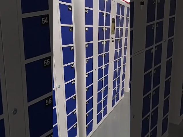 Storage Locker In Factory #locker #cabinet #smartlocker #storage #factory