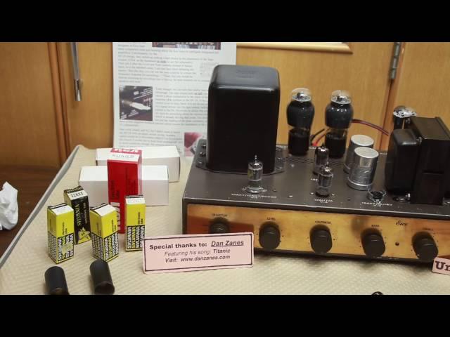 pair EICO HF-20 tested as monoblock(s) from 1955