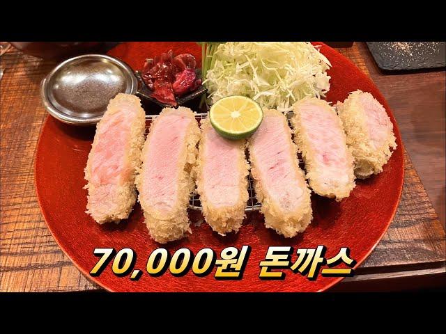 돈까스 6조각이 7만원.. 미친 가격의 오사카 2등 돈까스 맛집