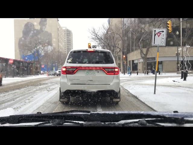 Saskatoon - Winter Downtown