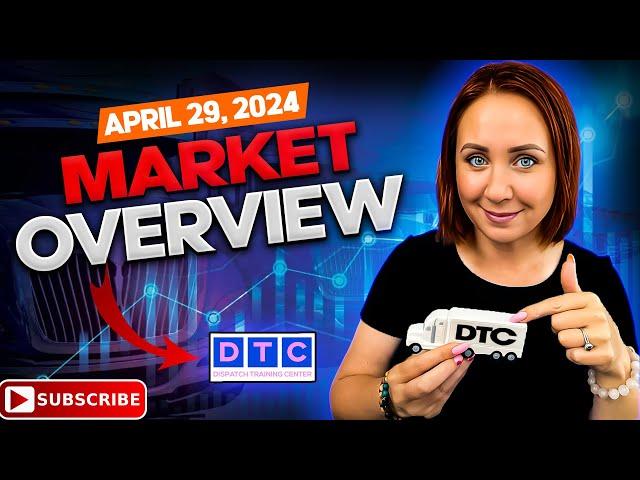 Market overview April 2024 #dispatcher #dispatchtrainingcenter #dispatchtrucks #boxtrucks